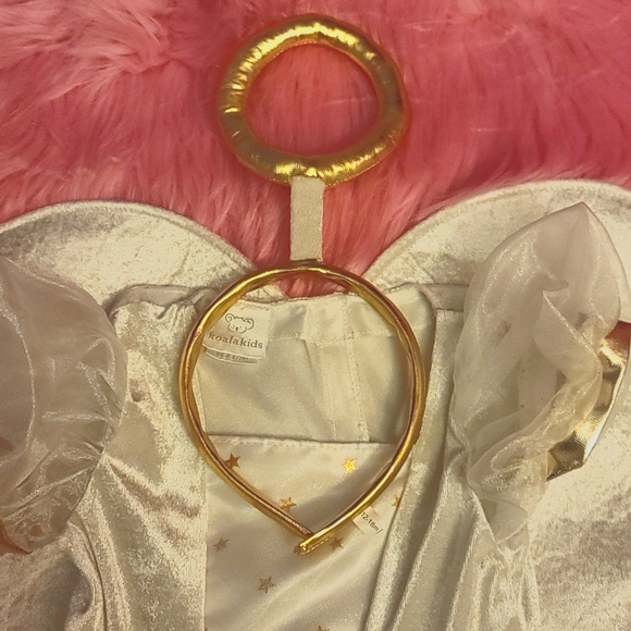 Angel Halloween costume, white Koala kids, 12 months. Gently worn. - Picture 2 of 4